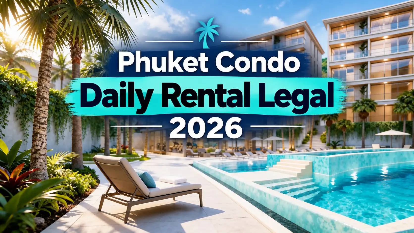 phuket condo daily rental legal in 2026 at The Trees Residence Bang Tao Phuket