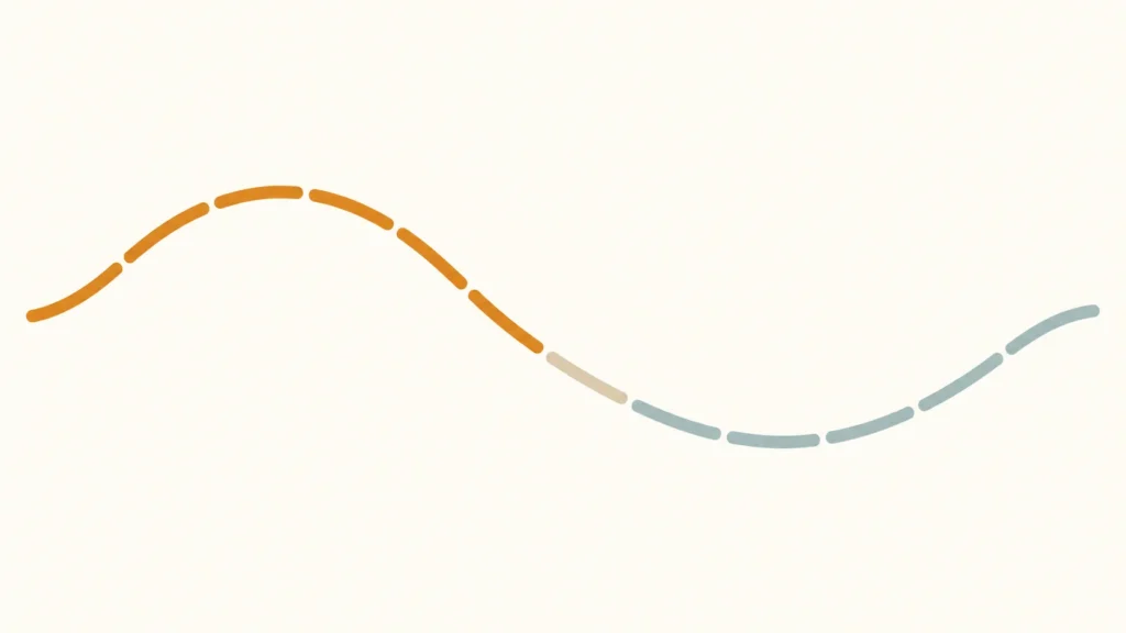 Diagram of Phuket rental seasonality as a yearly cycle with a busier period, a quieter period and a transition month