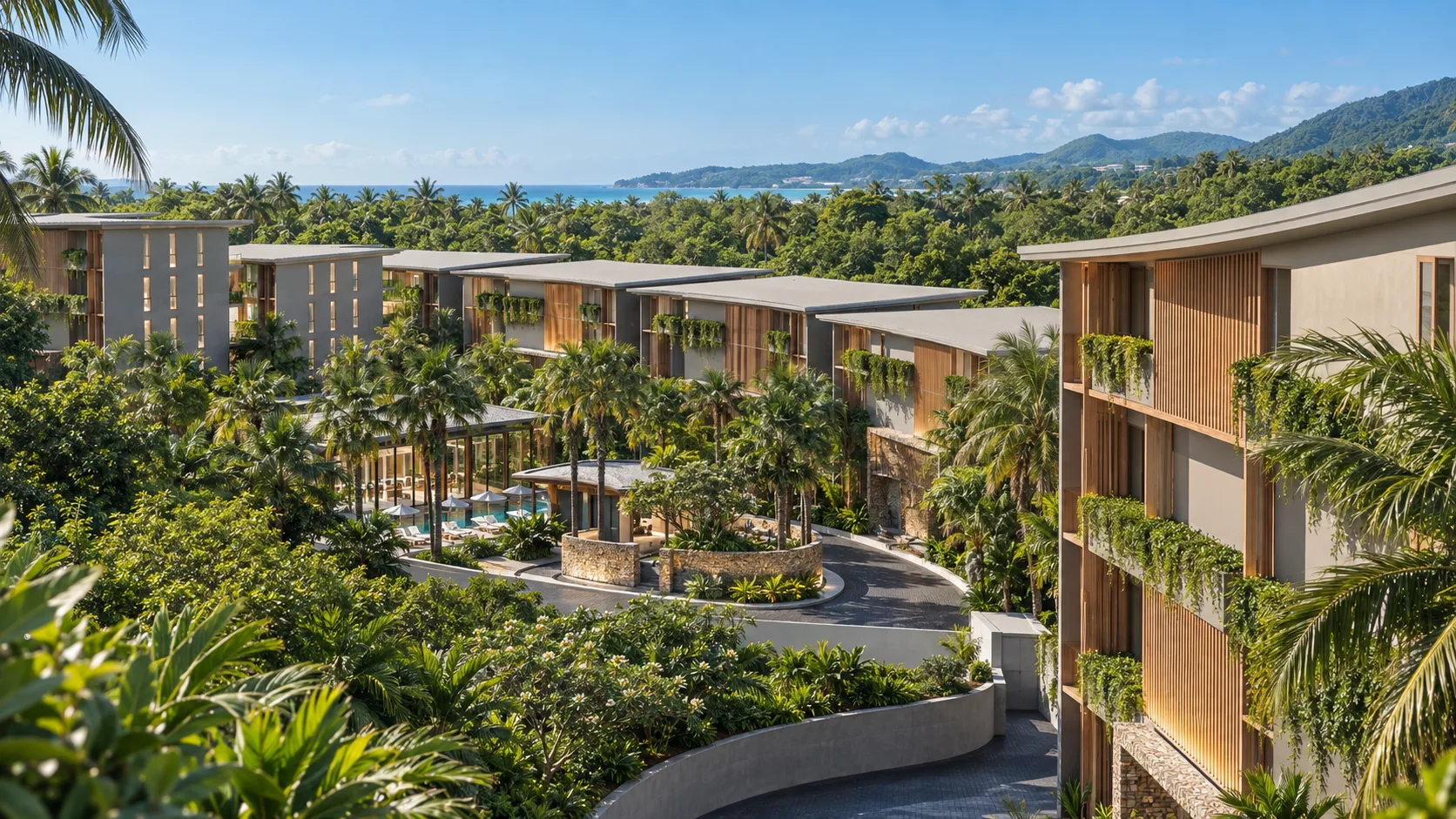 The Trees Residence Bangtao low-rise residences in Phuket